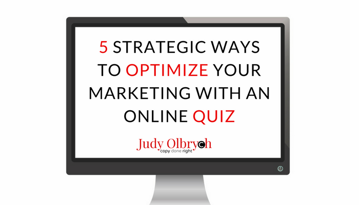 5 Strategic Ways to Optimize Your Marketing with an Online Quiz