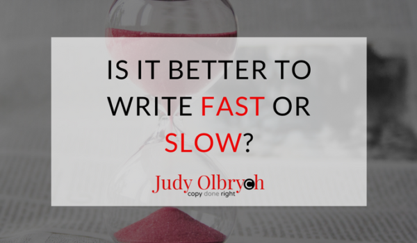 Write Fast