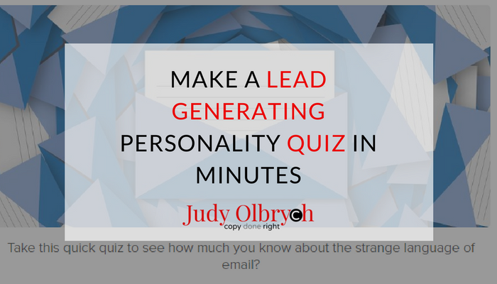 personality quiz