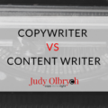 copywriter vs content writer