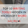 Top 10 Writing Tools MS Word