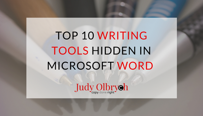 Top 10 Writing Tools Hidden in Microsoft Word 
