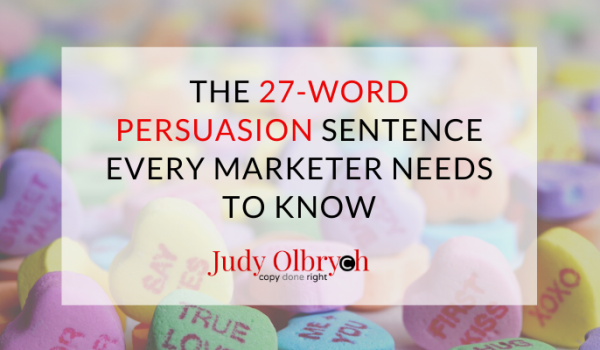 27-Word Persuasion Sentence
