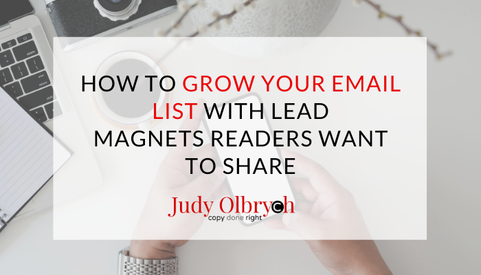 How to Grow Your Email List With Lead Magnets Readers Want to Share